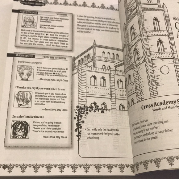 Vampire Knight Official Fanbook Shojo Beat Manga Anime Book - Picture 3 of 10